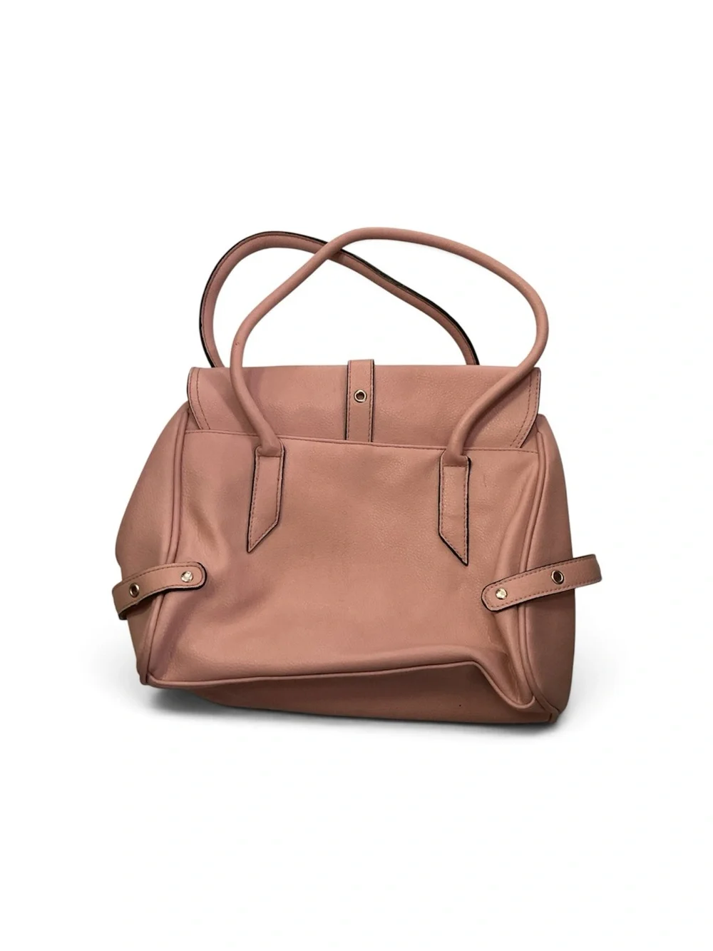 Women’s Leather Tote Bag in Dusty Rose - Unbranded
